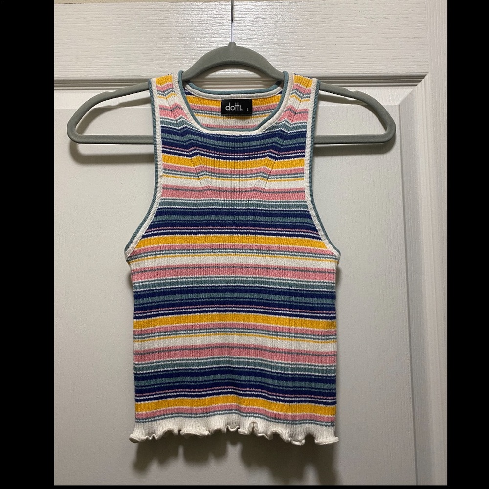 Multi color striped top - Dotti